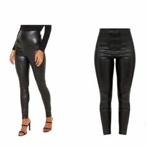 PrettyLittleThing Womens Faux Leather Pants 4